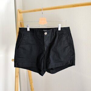 Old Navy Relaxed Mid-Rise Everyday Black Shorts - 3.5-inch inseam